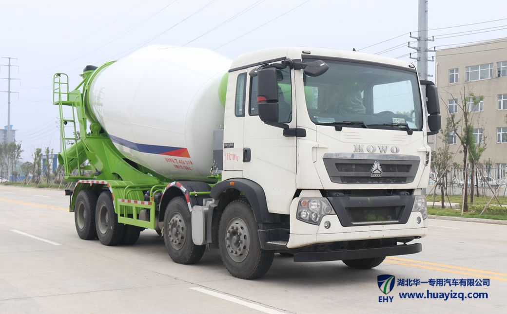 重汽豪沃HOWO T5G輕量化14方攪拌車