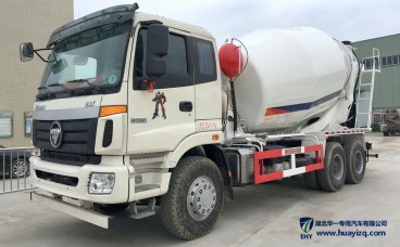 福田歐曼14方攪拌車(chē)4300+1350軸距