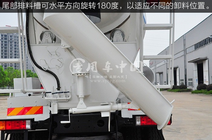 陜汽軒德X6前四后八攪拌車