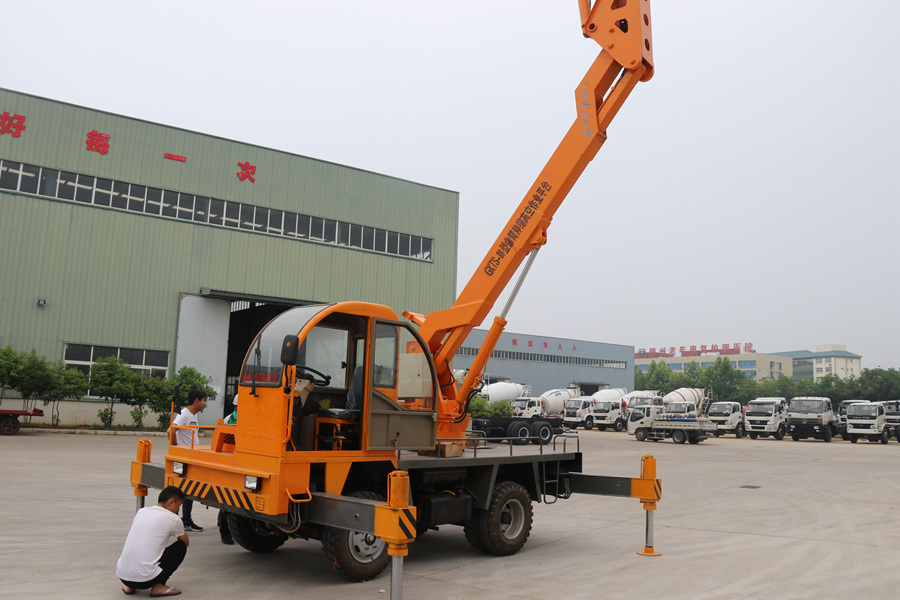 EHYJCK系列多功能液壓曲臂伸縮式高空作業(yè)平臺車