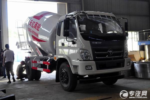 福田瑞沃E3單橋攪拌車