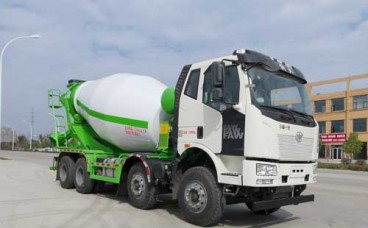 解放8×4國六攪拌車